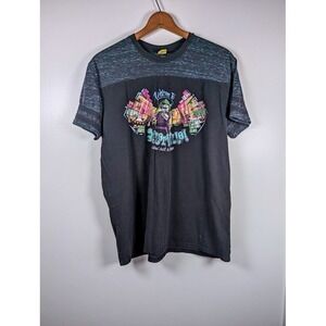 LEGO Batman Movie T-Shirt Mens XL DC Comics Welcome to Jokerville Graphic Casual